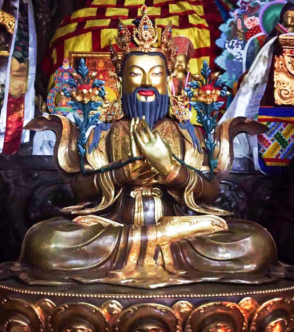 Zhabdrung Ngawang Namgyel Bhutan Statue