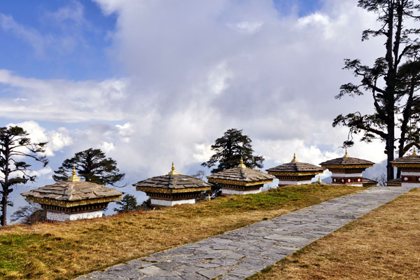 Dochula: Scenic pass with 108 chortens, mountain views, and serene vibes