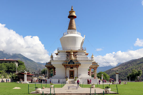 Memorial Chorten in Thimphu is the places to visit in Thimphu