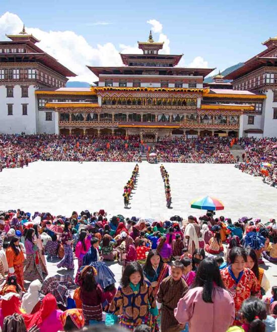 Tashi Chhodzong in Thimphu
