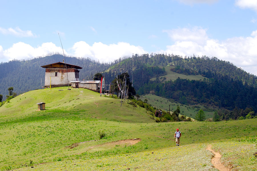Jele Dzong start of Druk Path Trek