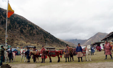 Jumolhari Mountain Festival in Bhutan