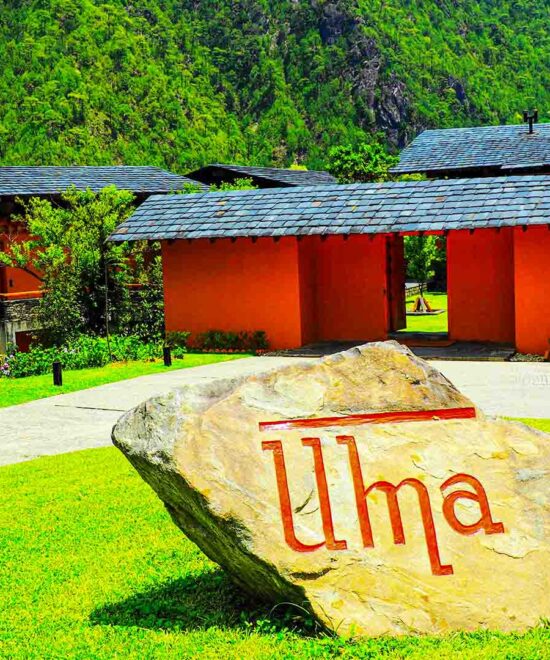 Uma Como Hotel in Bhutan
