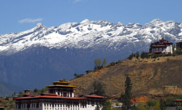 Beautifull picture of Paro dzong taken duirng photography Tour of Bhutan