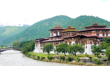 Punakha Festival Tour which takes place at Punakha Dzong.