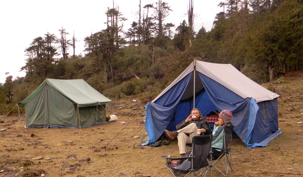 Rigsum goenpa Trek Campsite