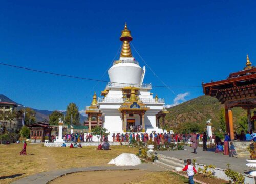 Memorial Chorten in Thimphu