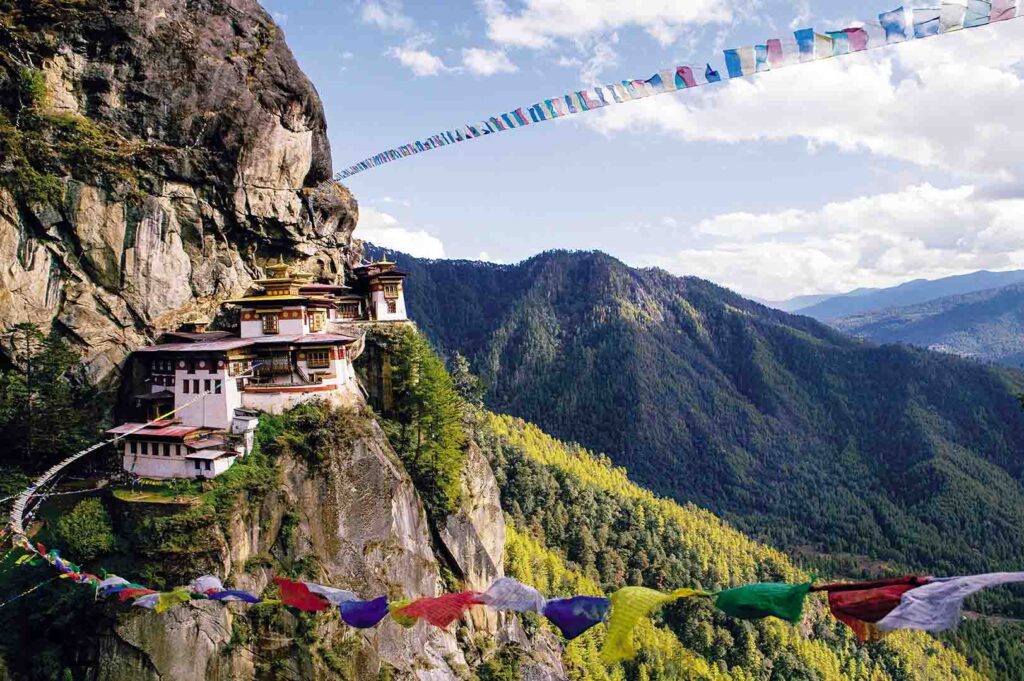 Tiger Nest Temple. Must hike place in Bhutan during 5 days Bhutan Visit