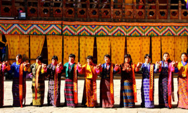 Tangsibi Mani Festival in Bumthang is a yearly eveny.