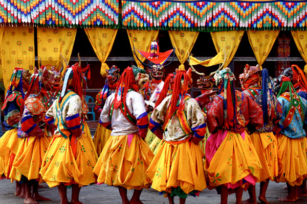 Shawa Chham during Trashigang Tshechu