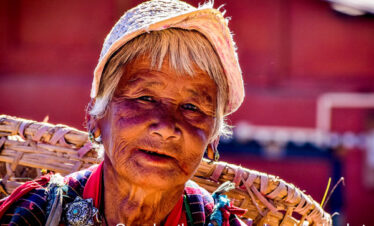 Beautiful grandmother