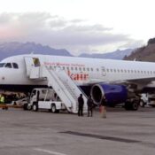 Bhutan Flights from Bangkok to Paro. This is Paro International Airport