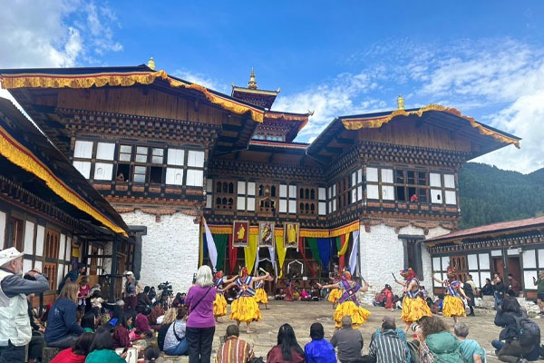 Jambhay Lhakhang festival in Bumthang