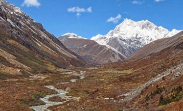 Gangkar Puensum Trek in Bhutan, its part of snowman trek