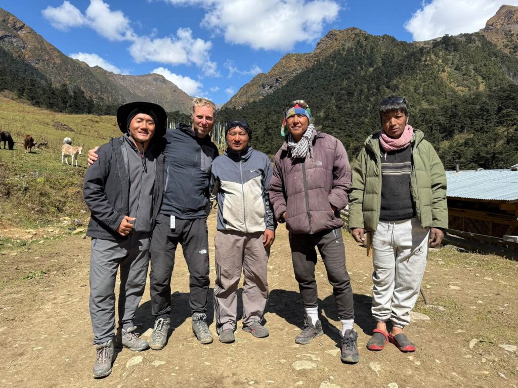 The snowman trek bhutan