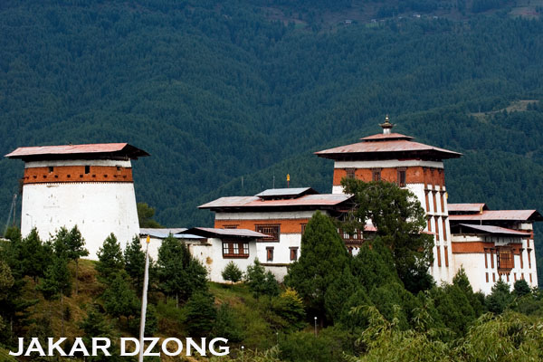 Jakar Dzong in Bumthang