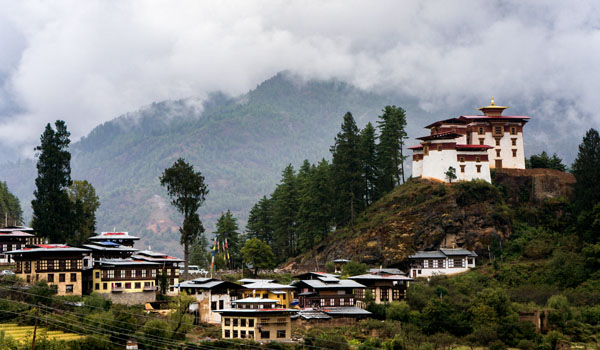 Drugyal Dzong view