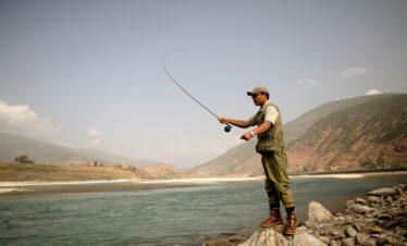 Fishing Trip in Bhutan River