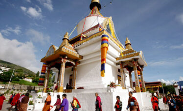 Visit Memorial Chorten in 10 Days Bhutan Tour.