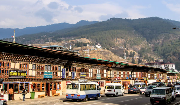 Unique Paro town