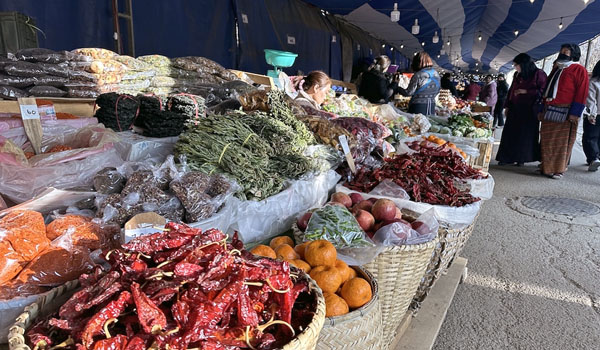 Thimphu weekend market