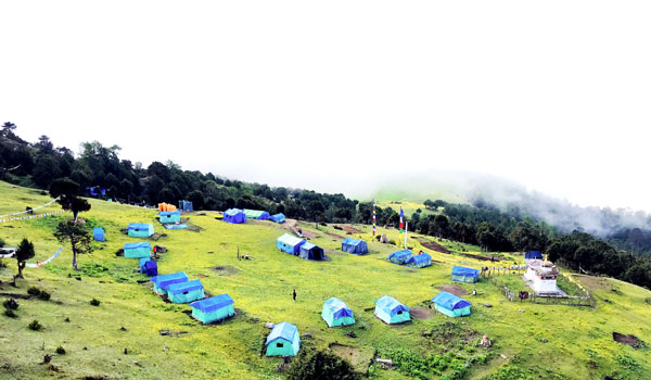 Bumdra Trek Camp site