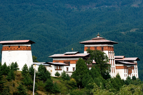 Jakar Dzong in Bumthang