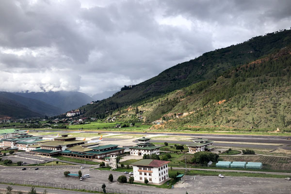 International Paro Airport View