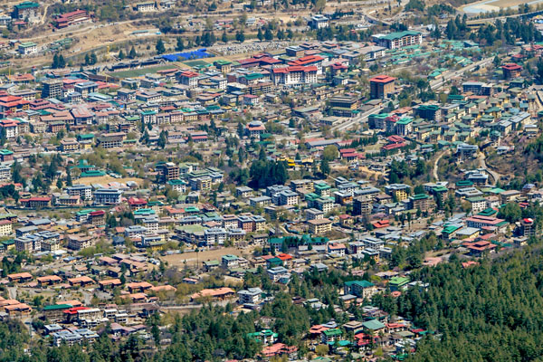 Amazing Thimphu Valley duirng your trip to Bhutan from London (UK)