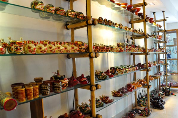 Varieties of Mask at National emporium Handicraft