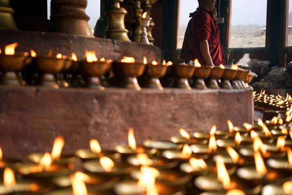 108 Butter lamp offering