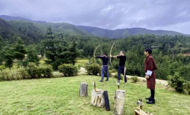 Experiencing national sports archery