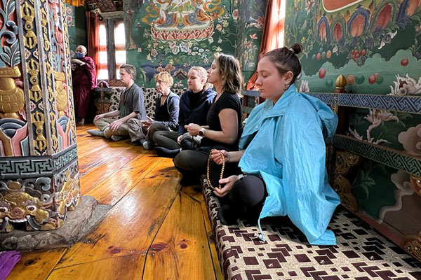 Yoga Retreat session for Guest