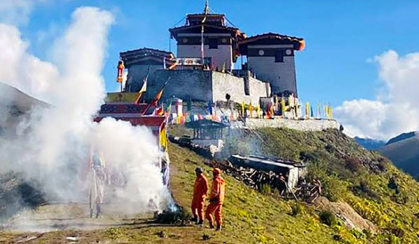 Renovated Lingzhi Yugyal Dzong