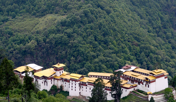 Visit Trongsa Dzong when Travel to Bhutan from France