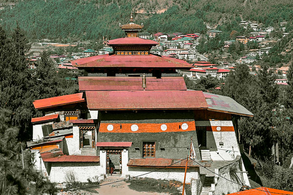 Changangkha Lhakhang Front View