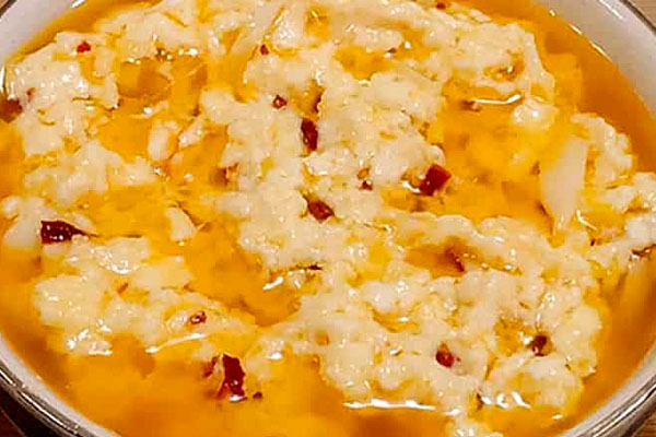 Chees and butter fry