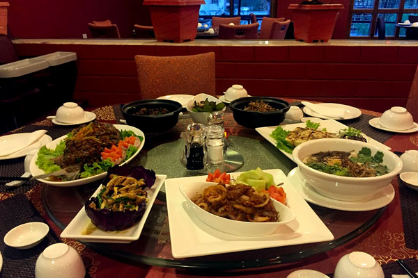 Chinese dish in Fu Lu Shou Chinese Restaurant