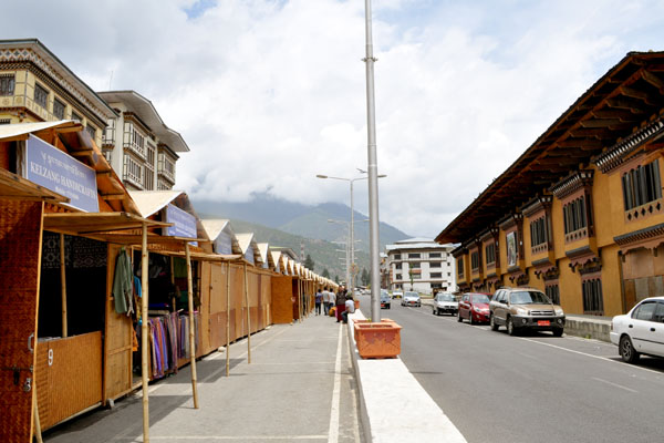 Handicraft Market in Thimphu