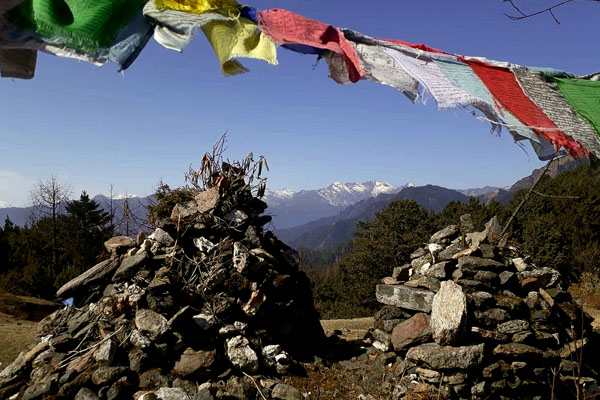 Sagala Trek in Bhutan. Labtsa bu