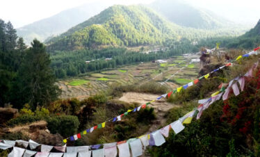 Start of the trek from Haa Valley
