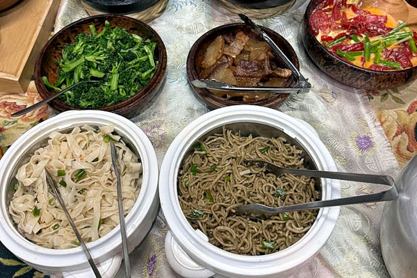 Varieties of Bhutanese Dish