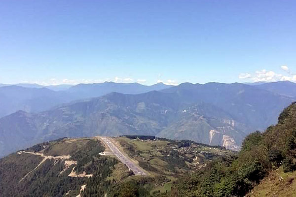 Yonphula Airport View