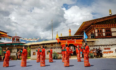 Cultural dance performed by the beautiful ladies