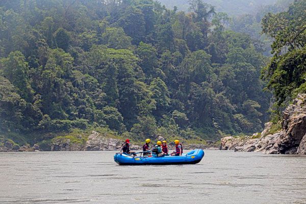 River Rafting in Manas River