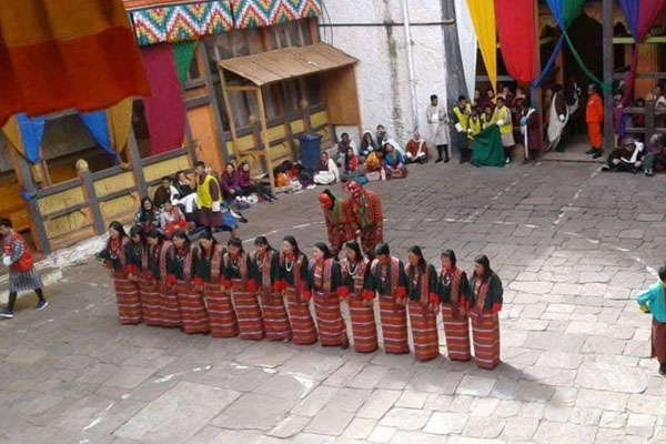 Traditional Dance by Local People