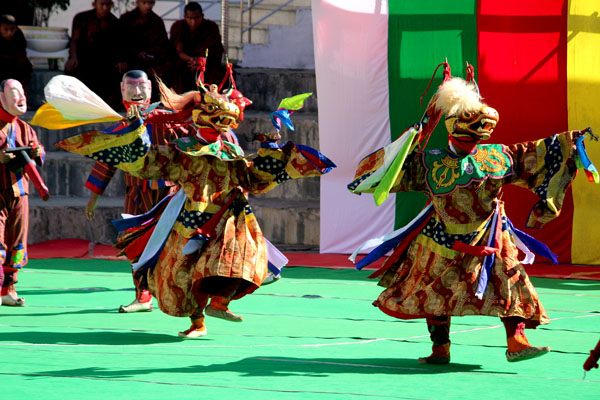 Mask Dances performed during Pemagatshel Tshechu
