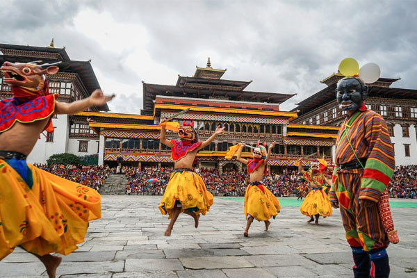 Tshechu Mask Dance