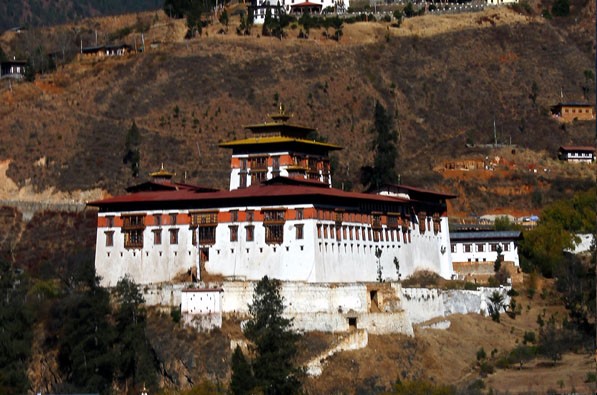 Paro dzong during the trip