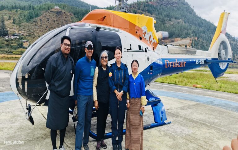 Luxury Tour of Bhutan. Also includes helicopter ride for Tiger nest view